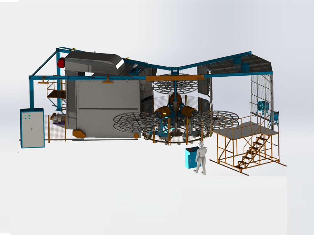 أحدث مدونات الشركة حول The tower rotary plastic rolling machine leads the innovation of the rotomolding process and improves the production efficiency and quality