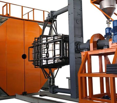 شراء 10-20 Cycles Per Hour Rotational Molding Machine Electric Heating And Customized Design تصنيع عبر الإنترنت