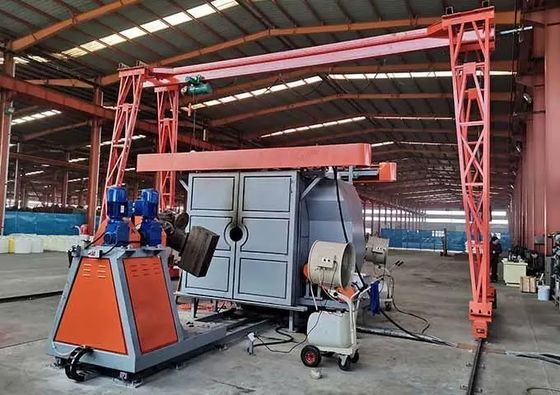 شراء Rotational Molding Shuttle Roto Molds Machine PLC Control تصنيع عبر الإنترنت