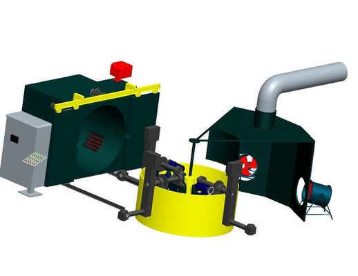 شراء 500-1000 Liters Capacity Roto Molder Machine 10-20 Cycles/H تصنيع عبر الإنترنت