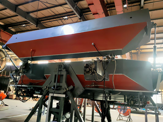 شراء Electric Rock And Roll Rotomoulding Machine Hot Air Circulation تصنيع عبر الإنترنت