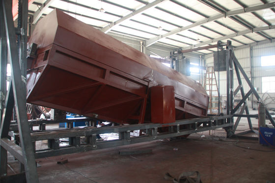 شراء Large Size Rock And Roll Rotational Moulding Machine Hot Air Circulation تصنيع عبر الإنترنت