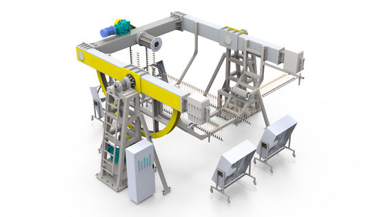 شراء OEM Rotomoulding Water Tank Making Machine Adjustable Rotation Speed تصنيع عبر الإنترنت