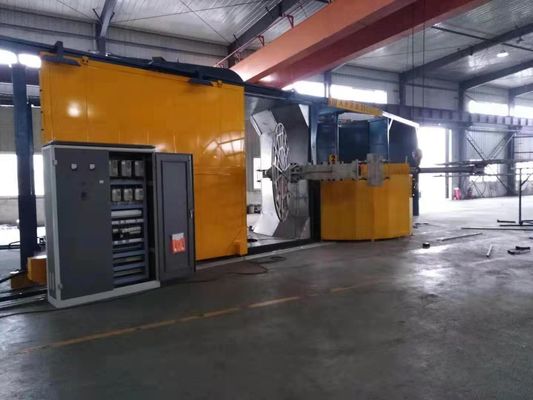 شراء Automatic PLC Controlled Rotational Molding Machine For Aluminum Mold Cooling تصنيع عبر الإنترنت
