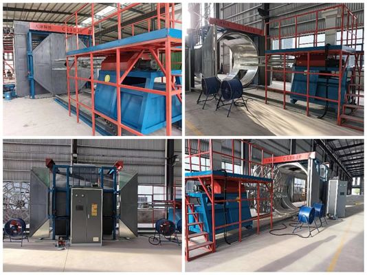 شراء Energy Saving Flexible Rotational Molding Machine For Water Tank Production تصنيع عبر الإنترنت