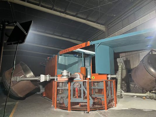 شراء Three Arm Five Station Automatic Rotary Forming Roto Molding Machines تصنيع عبر الإنترنت