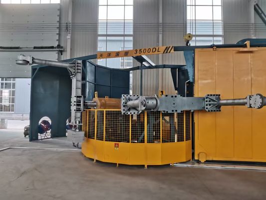 شراء Fast Three Arm Roto Mold Machine Multi Functional تصنيع عبر الإنترنت