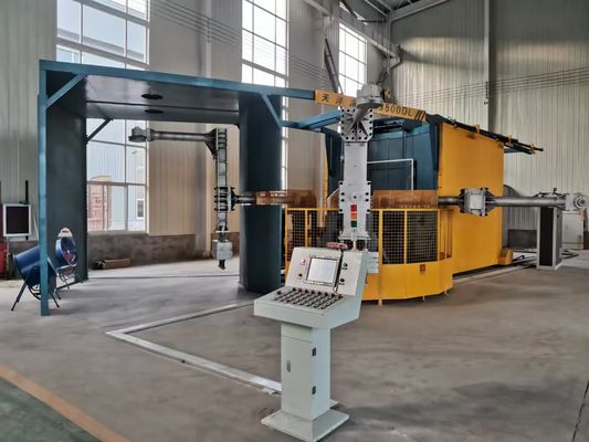 شراء Fully Automatic Rotational Molding Equipment Water Cooled Low Noise تصنيع عبر الإنترنت