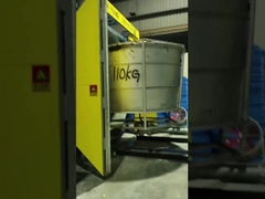 آلة قولبة روتو لتسخين الغاز والكهرباء 3 مراحل 380 فولت 50 هرتز